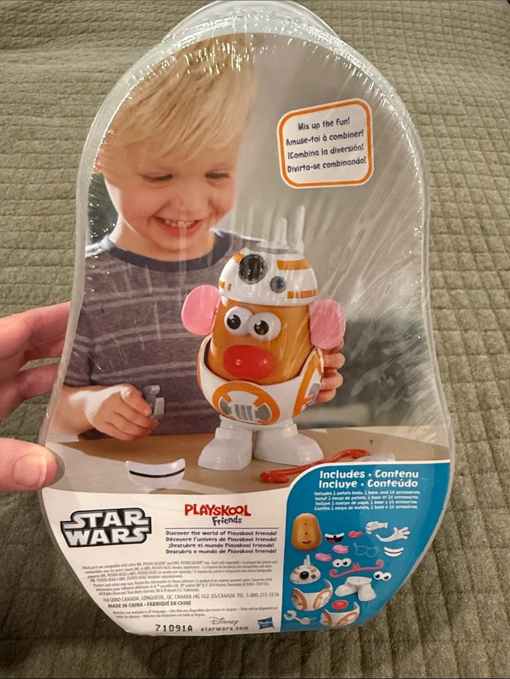 Playskool Friends Disney Star Wars Mr Potato Head Kids Toy - NIB